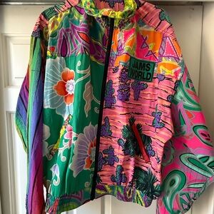 Jams World Vintage Multicolor Jacket Rare